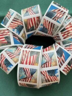 10 Rolls of 1000 2024 USPS Forever Stamps Postage - 1000 Total